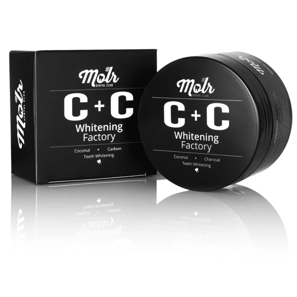 NIB - Molr C+C Whitening Factory, activated charcoal teeth whitening, 30g - Picture 1 of 2